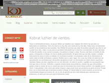 Tablet Screenshot of kobrat.com